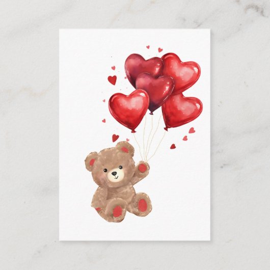 Beer Ballonnen Luier loterij spel Informatiekaartje (Achterkant)