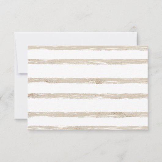 Beer ballonnen Modern Genderneutraal Baby shower Bedankkaart (Achterkant)