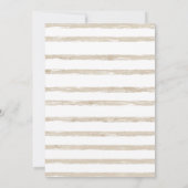 Beer ballonnen Modern Genderneutraal Baby shower Kaart (Achterkant)