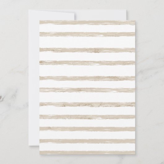 Beer ballonnen Modern Genderneutraal Baby shower Kaart (Achterkant)