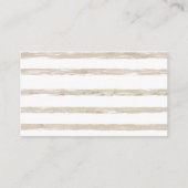 Beer ballonnen Moderne Baby shower gok game Informatiekaartje (Achterkant)