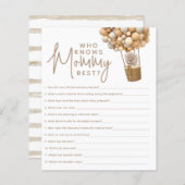 Beer ballonnen Moderne Gender Neutra Shower Game (Voorkant / Achterkant)