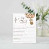 Beer ballonnen Moderne Gender Neutra Shower Game (Staand voorkant)