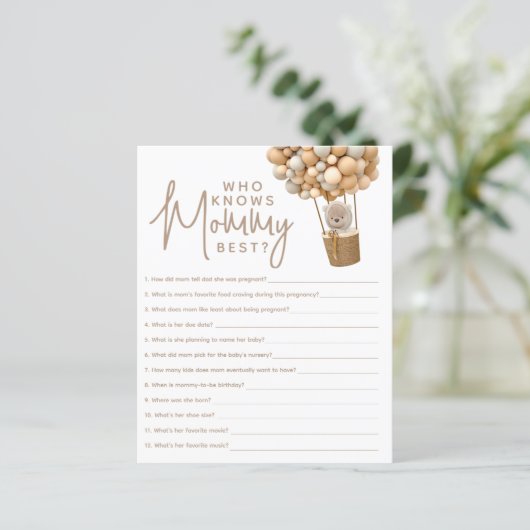 Beer ballonnen Moderne Gender Neutra Shower Game (Staand voorkant)