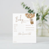 Beer ballonnen Moderne Gender Neutra Shower Game (Staand voorkant)