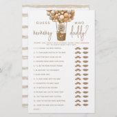 Beer ballonnen Moderne Gender Neutra Shower Game (Voorkant / Achterkant)