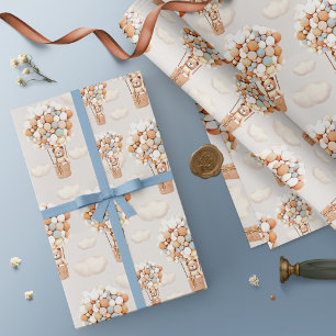 Beer ballonnen opvulpapier cadeaupapier