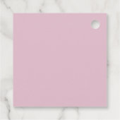 Beer Ballonnen Pastel Paarse Baby shower Dank u Bedankjes Labels (Achterkant)