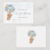 Beer ballonnen raden hoeveel Beren er in de pot zi Informatiekaartje (Voorkant / Achterkant)