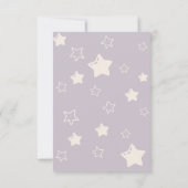 Beer ballonnen wachten Barly Baby Pink Dank u Bedankkaart (Achterkant)