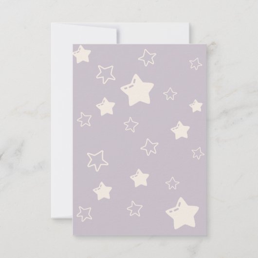 Beer ballonnen wachten Barly Baby Pink Dank u Bedankkaart (Achterkant)