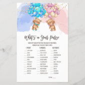 Beer ballonnen Wat zit er in je handschoenenbrochu Flyer (Voorkant)