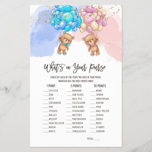 Beer ballonnen Wat zit er in je handschoenenbrochu Flyer (Voorkant)