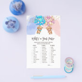 Beer ballonnen Wat zit er in je handschoenenbrochu Flyer (Enkel)