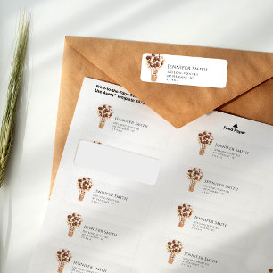 Beer ballons Baby shower Etiket