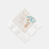 Beer ballons Baby shower Papier Napkins Servet (Hoek)