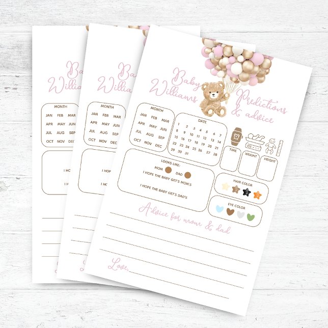 Beer Balloon Baby shower Voorspellingen & Advies S (Creator heeft geüpload)