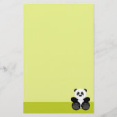 Beer Bamboo Panda Briefpapier (Voorkant)