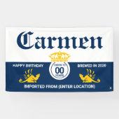 Beer Banner | Cerveza | Mexicaanse bier | Cheers (Horizontaal)