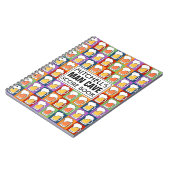 BEER Bar Pop Art aangepaste tekst notitieboek (Linkerzijde)