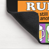 BEER Bar Pop Art CUSTOM NAME mousepad Muismat (Hoek)