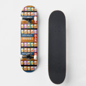 BEER Bar Pop Art CUSTOM NAME skateboards (Voorkant)