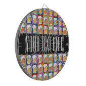 BEER Bar Pop Art dartbord (Voorkant Links)