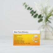 Beer Bar Visitekaartjes (Staand voorkant)