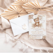 Beer Barly Wait Baby shower Kaart