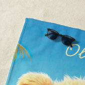 Beer Beach Kinder Handdoeken voor Beach Days (In situ)