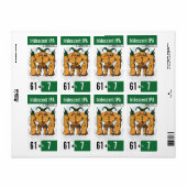 beer-beast.com - Bierlabel - Groen Etiket (Full Sheet)