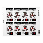 beer-beast.com - Bierlabel - Zwart Etiket (Full Sheet)