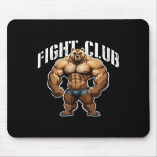 Beer Beast Spieren Boksen Workout Gym MMA Fight CL Muismat
