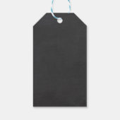 Beer bedankt je cadeau label Roze Girl Shower Cadeaulabel (Achterkant)