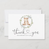 Beer bedankt je creditcard kaart (Voorkant)