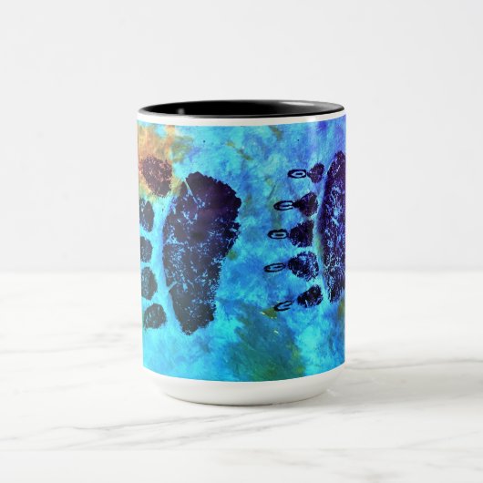 Beer bedeelt blauw - aangepaste hoop, Alaska, Mok (Midden)