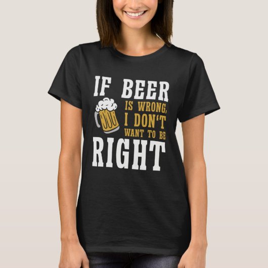 Beer  Beer Brewer Brewery Drinker Beer Drinking T-shirt (Voorkant)