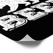 Beer Beer Deer Funny Hunting  Poster (Hoek)