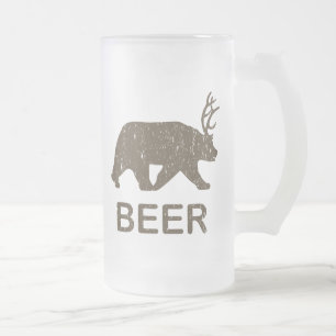 Beer Beer Deer Matglas Bierpul