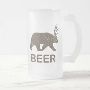 Beer Beer Deer Matglas Bierpul
