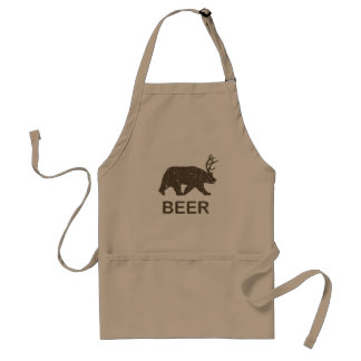 Beer Beer Deer Standaard Schort
