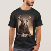 Beer Beer Deer T-shirt (Voorkant)