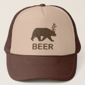 Beer Beer Deer Trucker Pet (Voorkant)