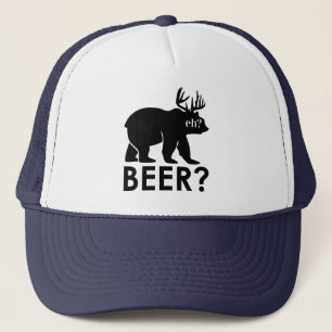 Beer Beer? Gladzige canada drink vrachtwagenhoed Trucker Pet
