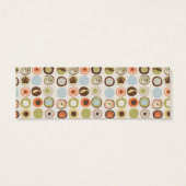 Beer Beer Jongen Skinny Gift Label B Mini Visitekaartjes (Achterkant)