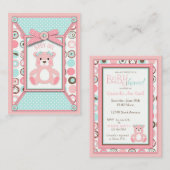 Beer Beer Meisje Herinnering Notecard Informatiekaartje (Voorkant / Achterkant)