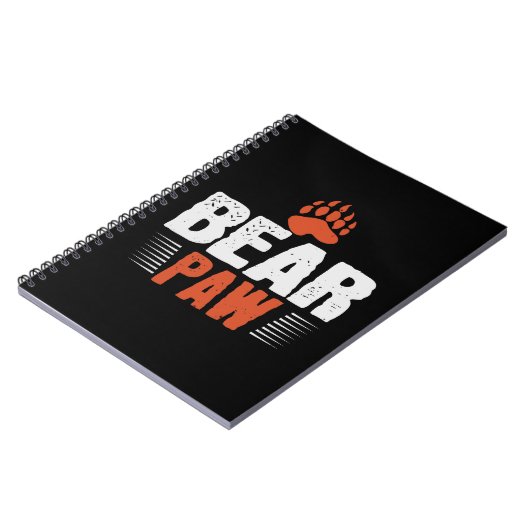 Beer - Beer poot Notitieboek (Linkerzijde)