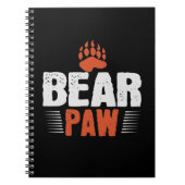 Beer - Beer poot Notitieboek (Voorkant)