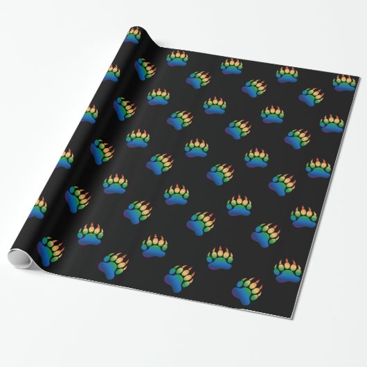 BEER Beer regenboogvlag Cadeaupapier (Uitgerold)
