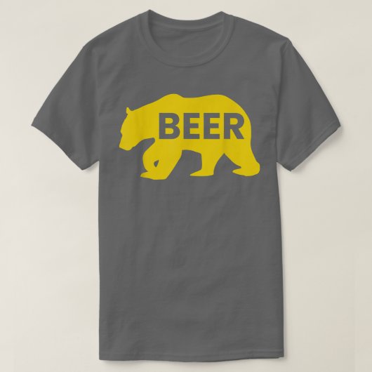 Beer Beers, Day, Alcoholic, Bears, Wild, Wildlife  T-shirt (Design voorkant)